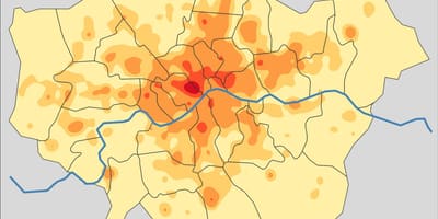 Карта Лондона преступности