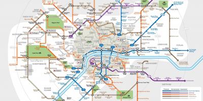 Карта Лондона на велосипеде