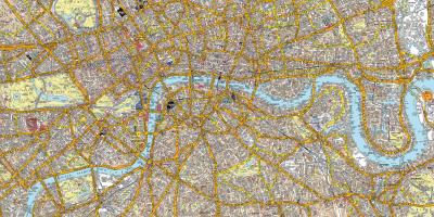 Карта улиц Лондона